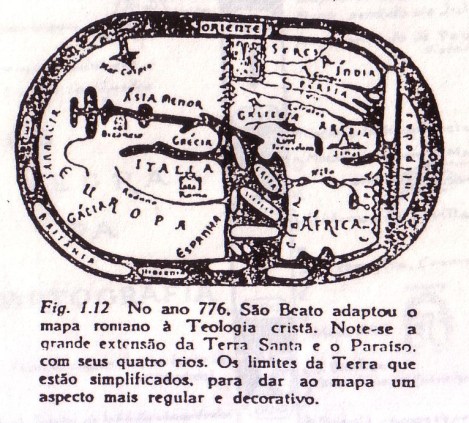 Mapa-Mindi de São Beato, 776